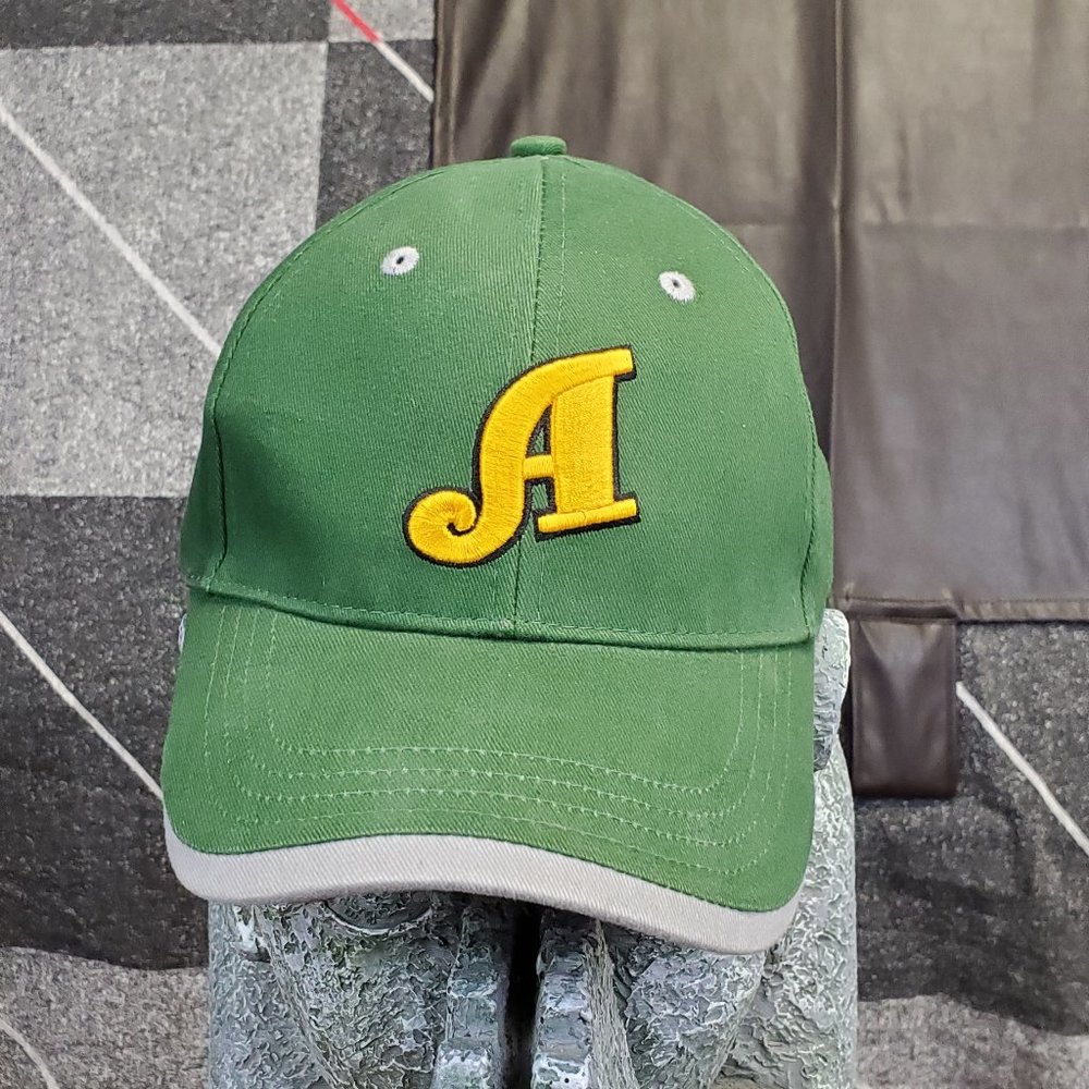 COPY - buy2get3rdFREE University of Alberta Baseball Hat Green
